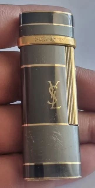 YSL YVES SAINT LAURENT VINTAGE LIGHTER BRIQUET 